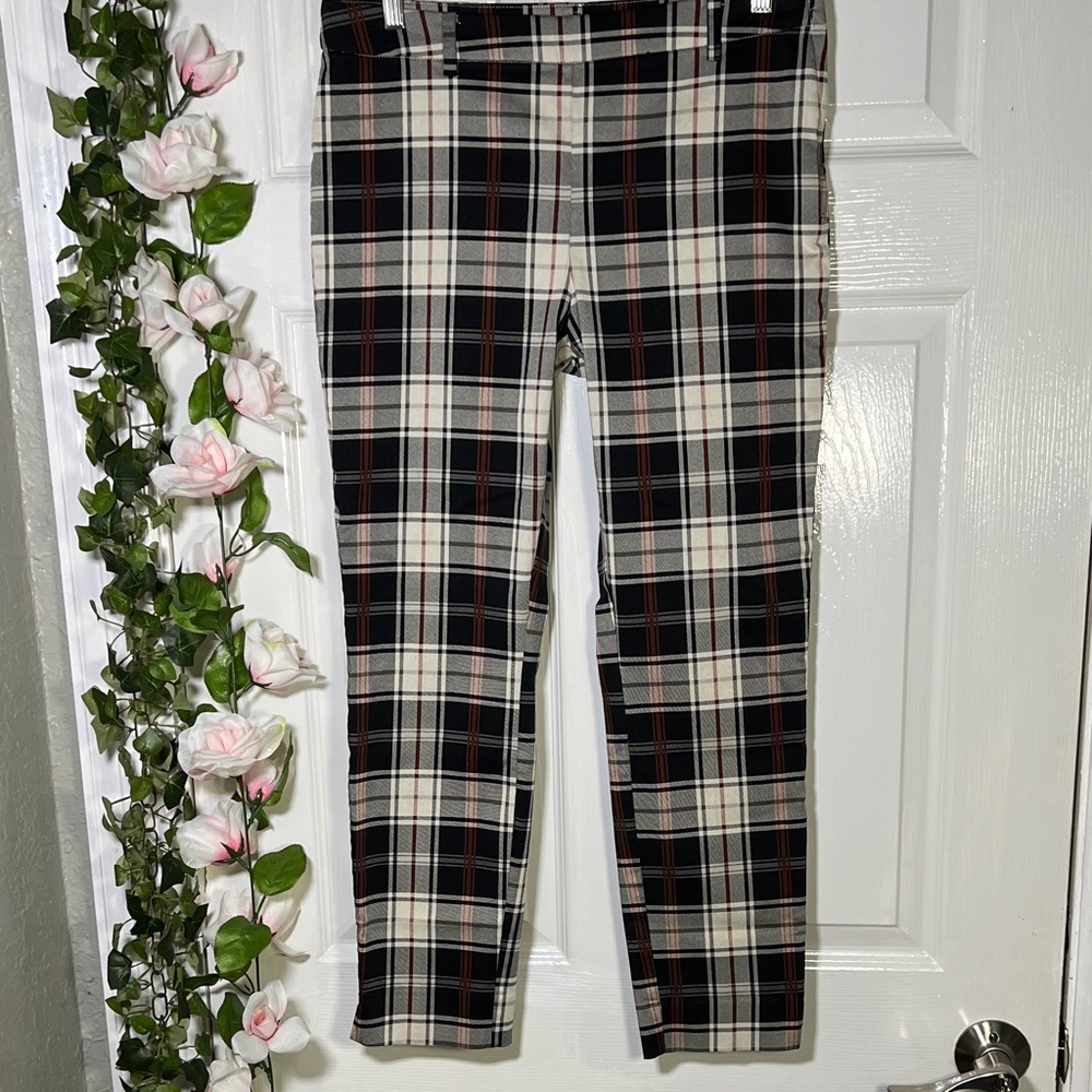 🌼H&M Plaid Skinny Pants